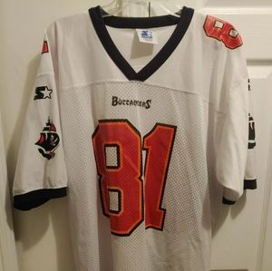 Vintage Tampa Bay Buccaneers 1998 #81 White Jersey